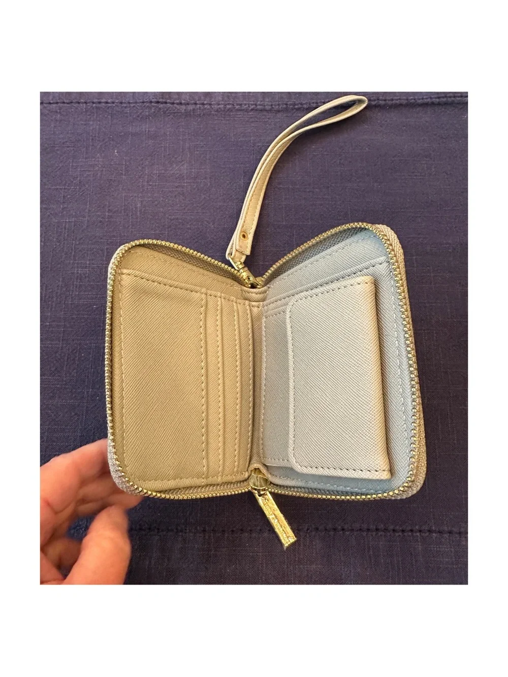 Simply Southern Wallet Wristlet with Gold Foil Text